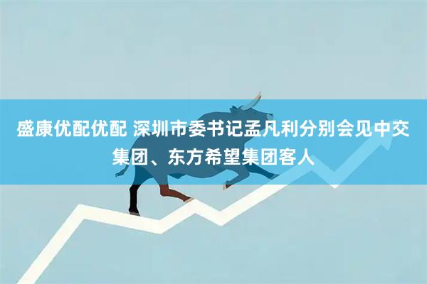 盛康优配优配 深圳市委书记孟凡利分别会见中交集团、东方希望集团客人